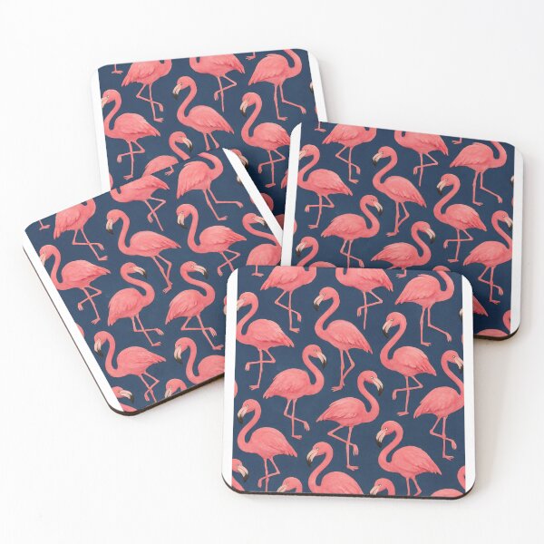 Item preview, Elegant Flamingo Pattern – Realistic Watercolor Tropical Bird Design designed and sold by Pop-clothes.