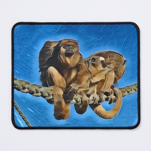 Item preview, Double Monkey In Gemstone designed and sold by Fearless-Fox.