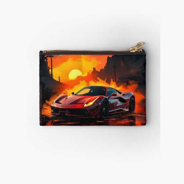 Item preview, Fiery Supercar Reflections At Dramatic Sunset designed and sold by RevUpDesign.