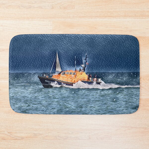 Item preview, Lifeboat Lifeline In Shades Of Blue designed and sold by Fearless-Fox.