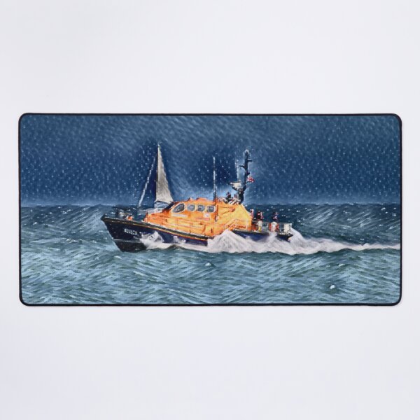 Item preview, Lifeboat Lifeline In Shades Of Blue designed and sold by Fearless-Fox.
