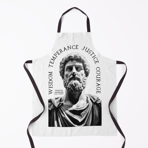 Item preview, Stoic Virtues Wisdom Temperance Justice Courage Stoicism designed and sold by GrandeDuc.