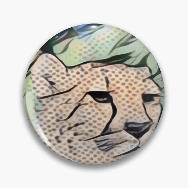 Item preview, Cheetah Stare In Pointillism designed and sold by Fearless-Fox.