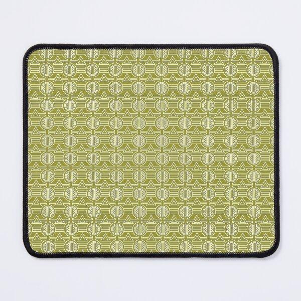 Item preview, Boho Tribal Pattern on Yellow Background – Vibrant Ethnic Minimalist Art designed and sold by Katherine Ann.