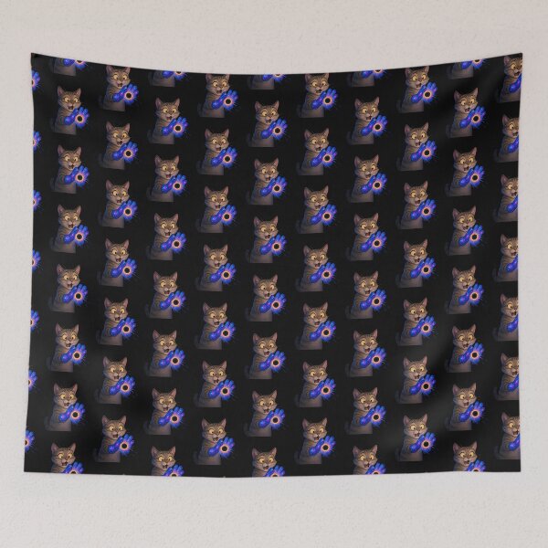 Item preview, Galaxy Mittens | The Cat with Cosmic Powers designed and sold by ColorSplash123.