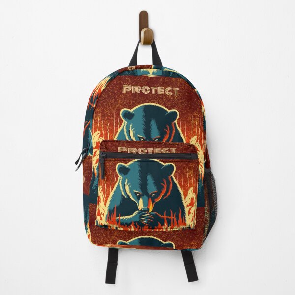 Item preview, Bear Mourning the Burning of the Forest designed and sold by Ghost on Toast.