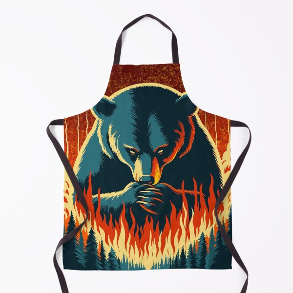 Item preview, Bear Mourning the Burning of the Forest designed and sold by Ghost on Toast.