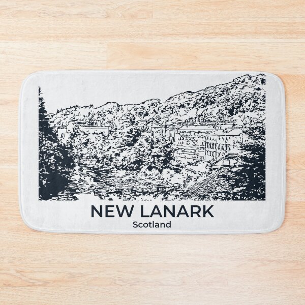 Item preview, New Lanark - Scotland designed and sold by Lakeric Cityscapes.