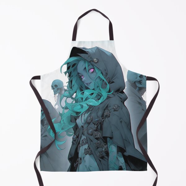 Item preview, Eerie Gothic Spirit Anime Girl designed and sold by bubblegoth.