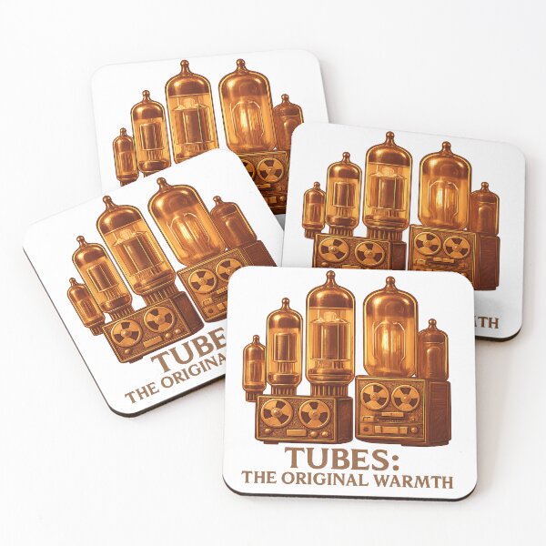 Item preview, Tubes: The Original Warmth – Retro Audiophile Tribute Design designed and sold by Analog Vibes.