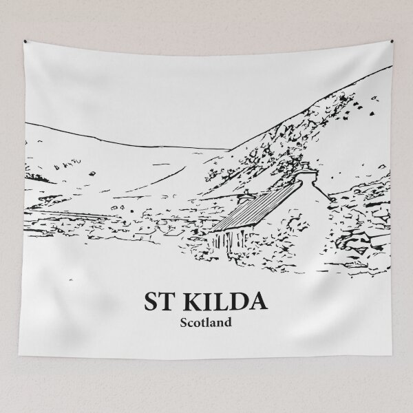 Item preview, St Kilda - Scotland designed and sold by Lakeric Cityscapes.