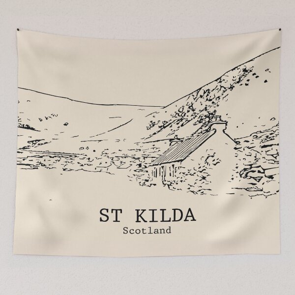 Item preview, St Kilda - Scotland designed and sold by Lakeric Cityscapes.