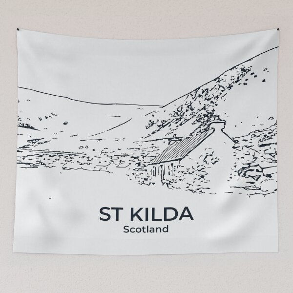 Item preview, St Kilda - Scotland designed and sold by Lakeric Cityscapes.
