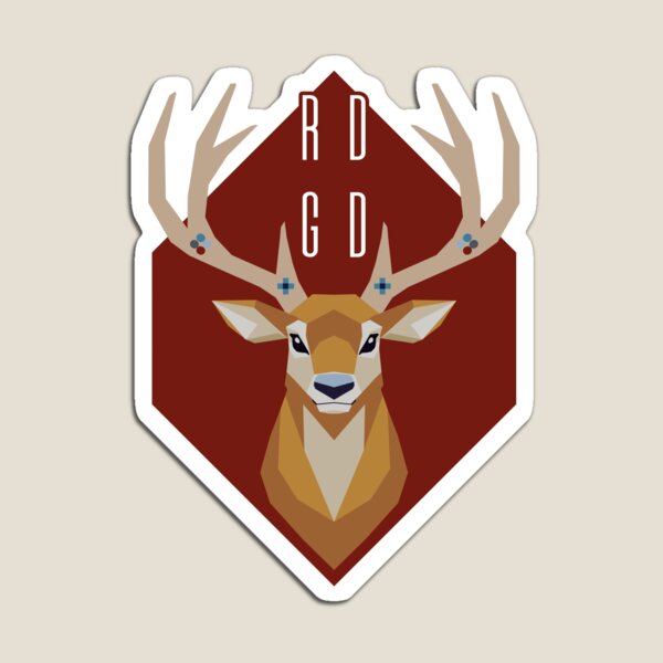 Item preview, Red Deer Game Devs RDGD Diamond Logo designed and sold by RedDeerGameDevs.