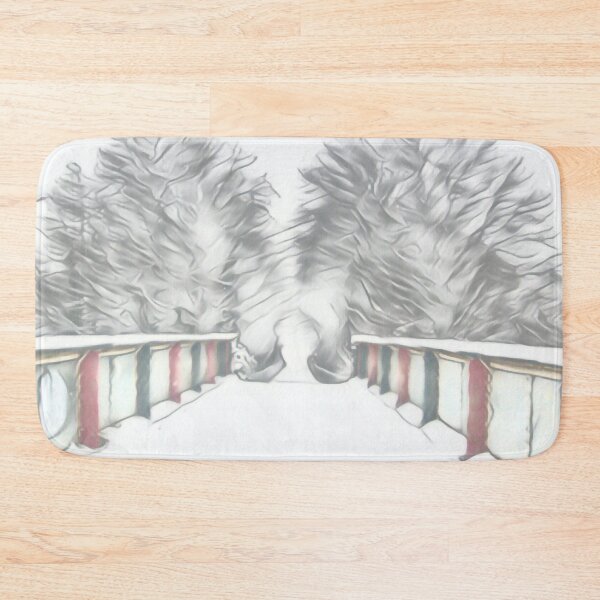 Item preview, Snowy Bridge In Fine Detail designed and sold by Fearless-Fox.