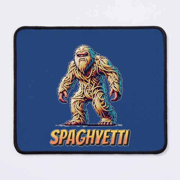 Item preview, SpaghYetti Spaghetti Yetti Bigfoot Shirt Funny Sasquatch T Shirt for Men Women Kids Weird Cryptid Graphic Cryptozoology designed and sold by arcadetoystore.