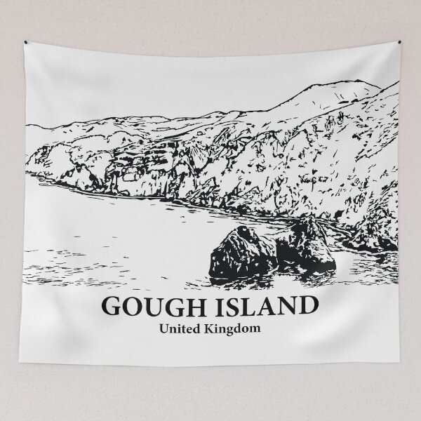 Item preview, Gough Island - United Kingdom designed and sold by Lakeric Cityscapes.
