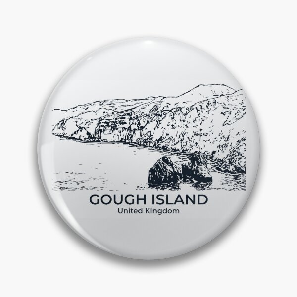Item preview, Gough Island - United Kingdom designed and sold by Lakeric Cityscapes.
