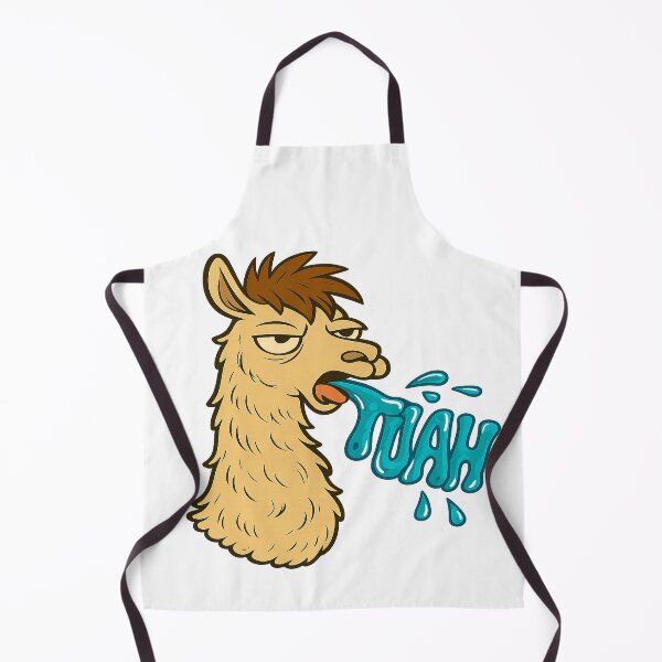 Item preview, Sassy Llama Spitting “Tuah” – Funny Cartoon Design designed and sold by Soft rot studio.