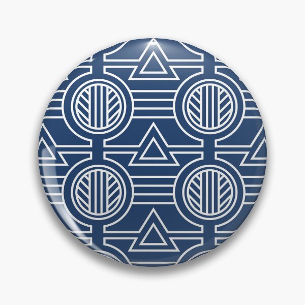 Item preview, Boho Tribal Pattern on Blue Background – Cool Ethnic Boho Design designed and sold by Katherine Ann.