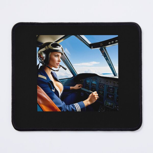 Item preview, FEMALE SEXY PILOT designed and sold by Pawblematic .