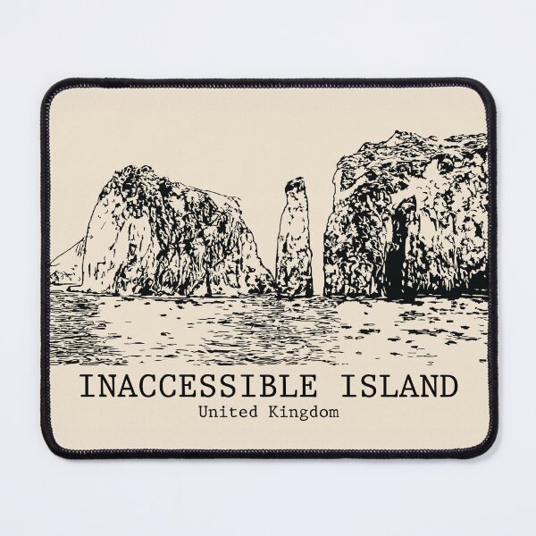 Item preview, Inaccessible Island - United Kingdom designed and sold by Lakeric Cityscapes.