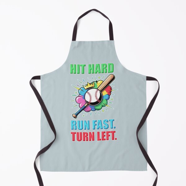 Item preview, Hit hard. Run fast. Turn left. designed and sold by justine-bmw.