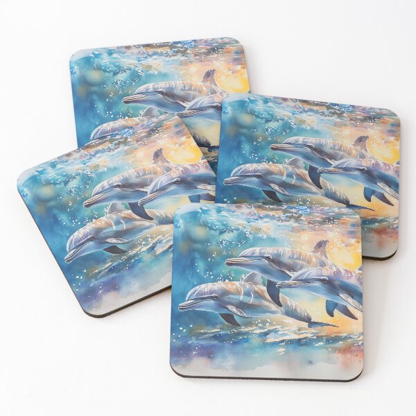 Item preview, A Pod of Dolphins designed and sold by laurashawart.