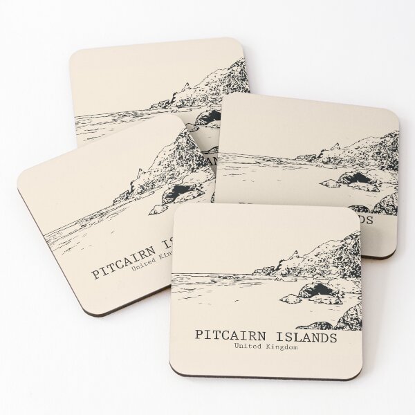 Item preview, Pitcairn Islands - United Kingdom designed and sold by Lakeric Cityscapes.