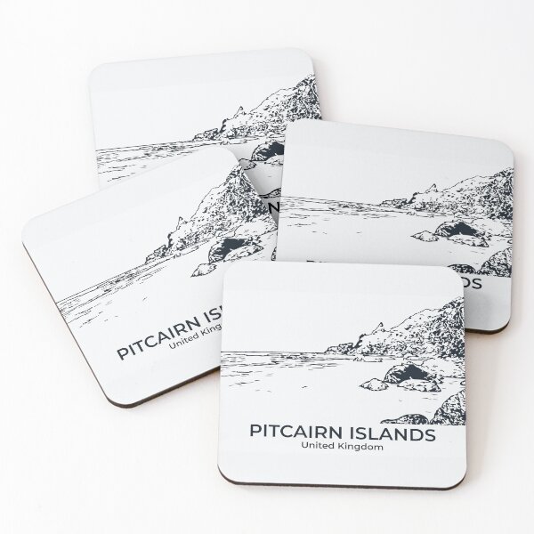Item preview, Pitcairn Islands - United Kingdom designed and sold by Lakeric Cityscapes.