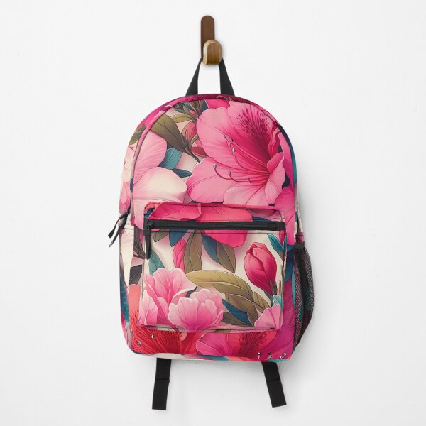 Item preview, Vibrant Red Beautiful Azaleas floral Pattern designed and sold by JohnnyVillas.
