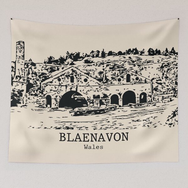 Item preview, Blaenavon - Wales designed and sold by Lakeric Cityscapes.