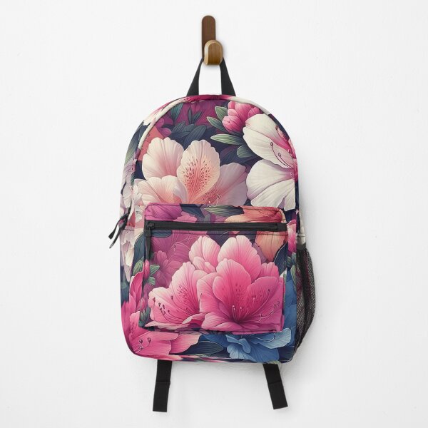 Item preview, Vibrant Red and White Beautiful Azaleas floral Pattern designed and sold by JohnnyVillas.
