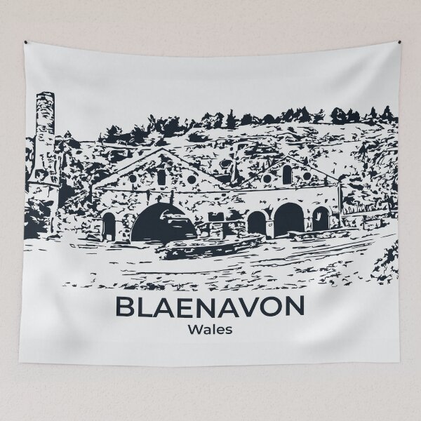 Item preview, Blaenavon - Wales designed and sold by Lakeric Cityscapes.