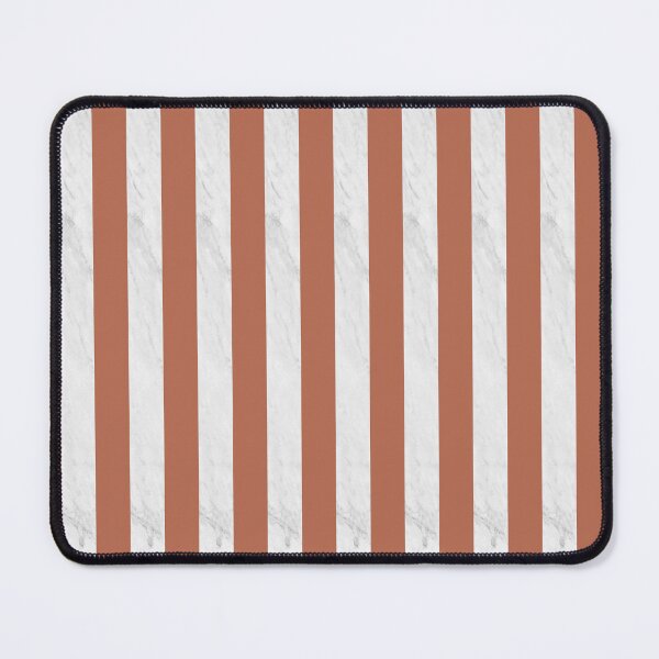 Item preview, Clay color and white marble stripe pattern designed and sold by by-jwp.