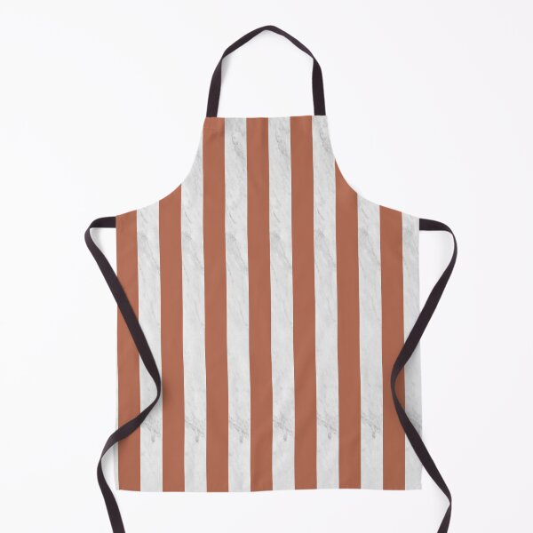 Item preview, Clay color and white marble stripe pattern designed and sold by by-jwp.