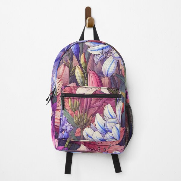 Item preview, Vibrant Blue Beautiful Agapanthus floral Pattern designed and sold by JohnnyVillas.