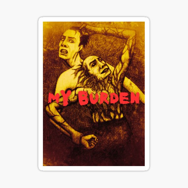 Item preview, My Burden - Scarlet and Gold Weight designed and sold by Anomaly Effect.