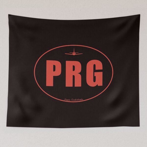 Item preview, PRG Prague Czechoslovakia Airport Code designed and sold by Lartheviking.