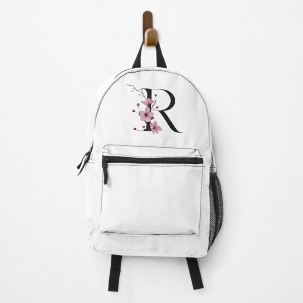 Item preview, Elegant Floral Letter R - Cherry Blossom Art for Personalized Gifts and Home Decor designed and sold by Psycho-Crazy.