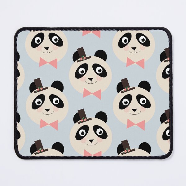 Item preview, Smiling Panda Face – Adorable Minimalist Panda Art designed and sold by CreationbyNiki.