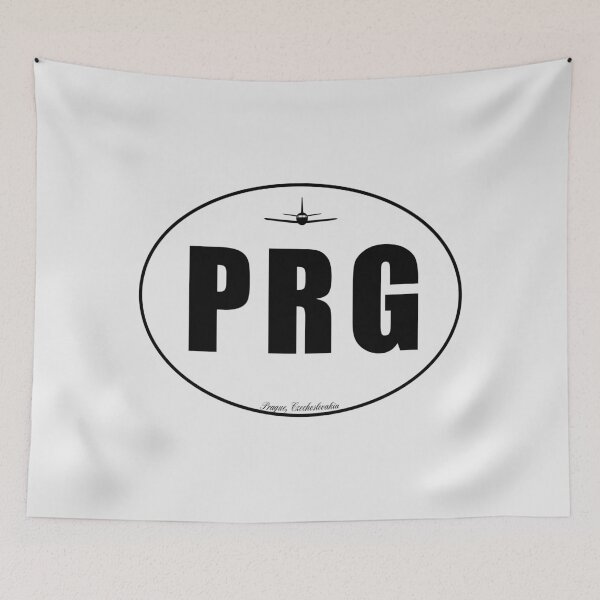 Item preview, PRG Prague Czechoslovakia Airport Code designed and sold by Lartheviking.