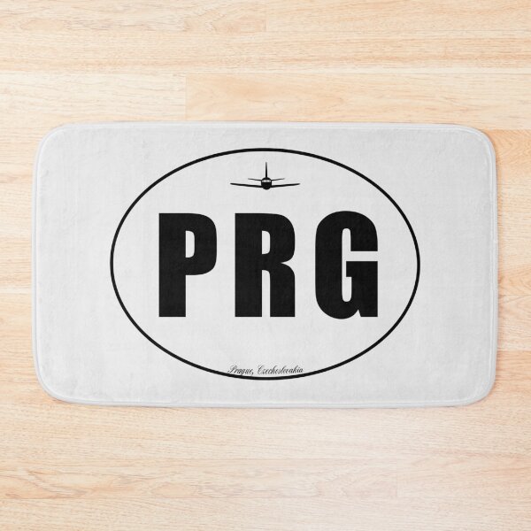 Item preview, PRG Prague Czechoslovakia Airport Code designed and sold by Lartheviking.