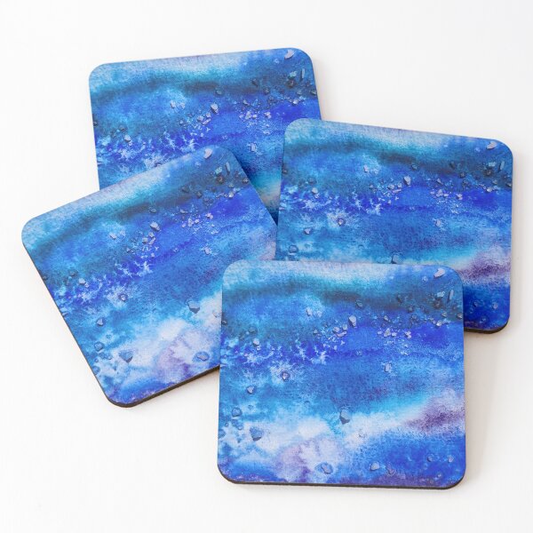 Item preview, Salty Blue Watercolor Beach Art III designed and sold by Irina Sztukowski.