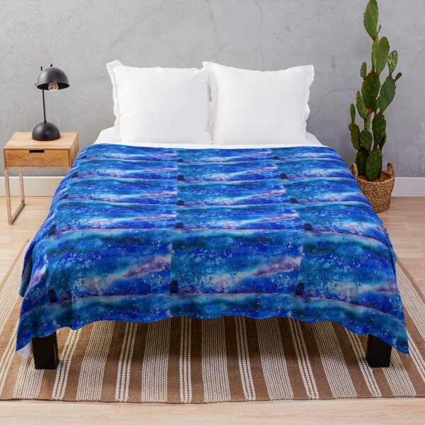 Item preview, Salty Blue Watercolor Beach Art III designed and sold by Irina Sztukowski.