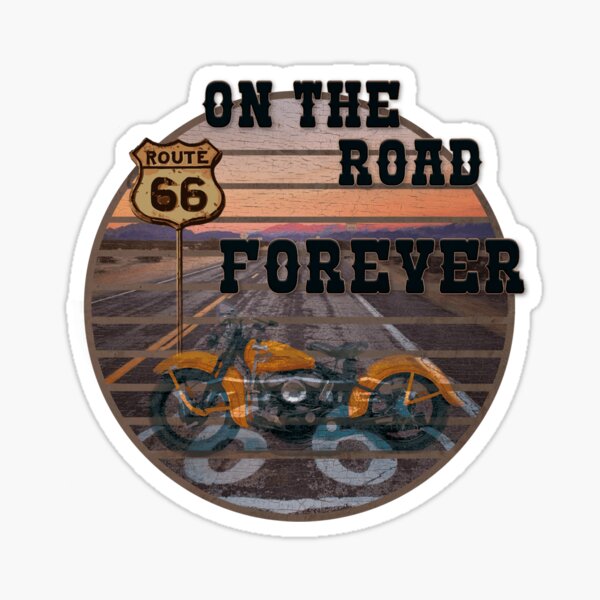 Item preview, ROUTE 66 - ON THE ROAD FOREVER designed and sold by RonnyMilleo.