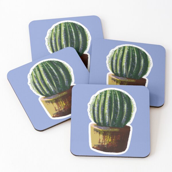 Item preview, Ilustración de un lindo cactus verde: arte vegetal minimalista designed and sold by frenchsavvy.