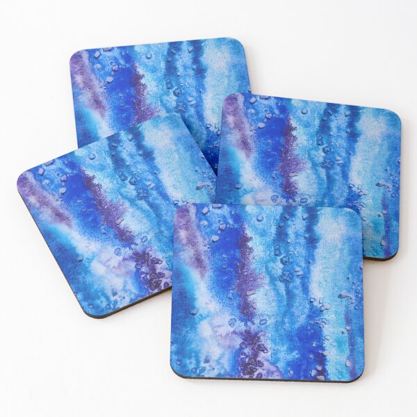 Item preview, Salty Blue Watercolor Beach Art  designed and sold by Irina Sztukowski.