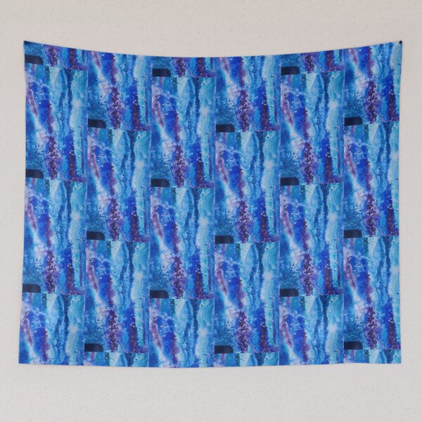 Item preview, Salty Blue Watercolor Beach Art  designed and sold by Irina Sztukowski.