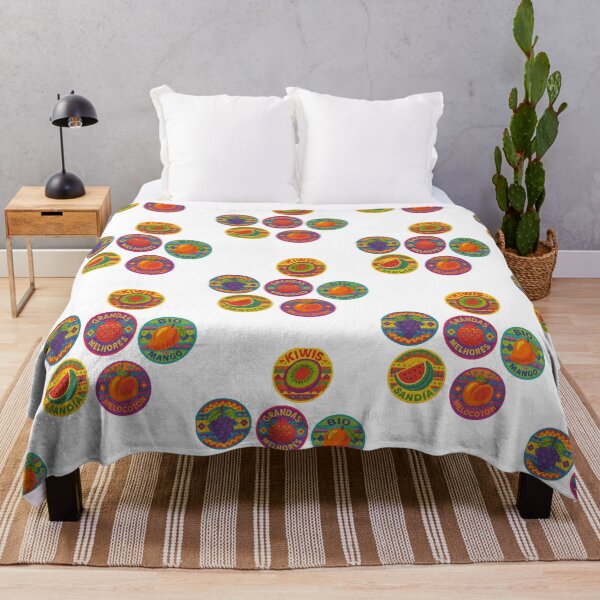 Item preview, Colorful Fruit Market Stickers – Tropical Label Set Inspired by Basket Weaves designed and sold by Pop-clothes.